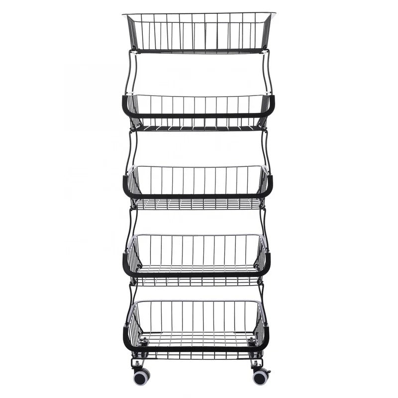 Kitchen Racks: Gellan 24 H x 15 W x 11.8 D Kitchen Storage Rack – GKW  Retail