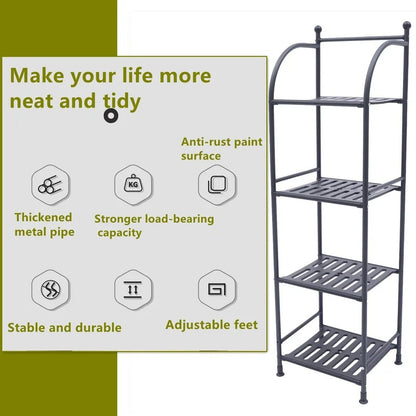 Kitchen Shelves: Mafello 44.1" H x 11.4" W x 11.4" D Storage Rack