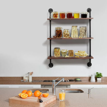 Kitchen Shelves: Tesam 41.9" H x 31.5" W x 9.8" D Storage Rack Wall Shelf