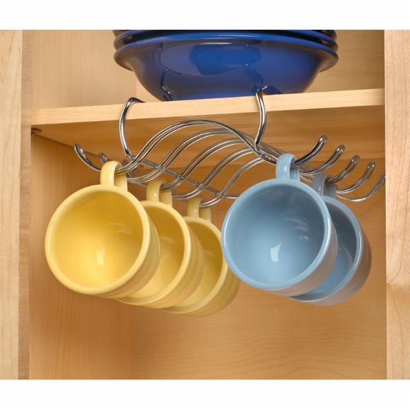 Kitchen Storage Unit: Soneto Diversified Designs Under the Shelf Mug Holder