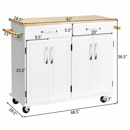 Kitchen Trolley: 48.5 Kitchen Trolley Cart