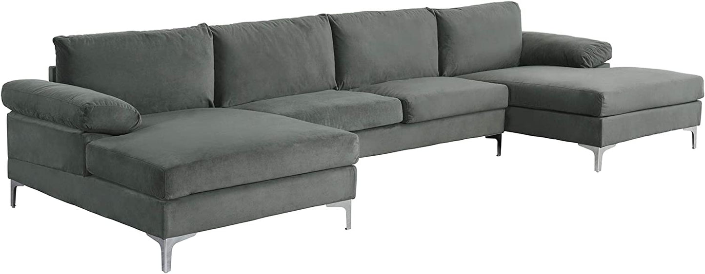 3 Seater Sofa : L-Shape Couch with Extra Wide
