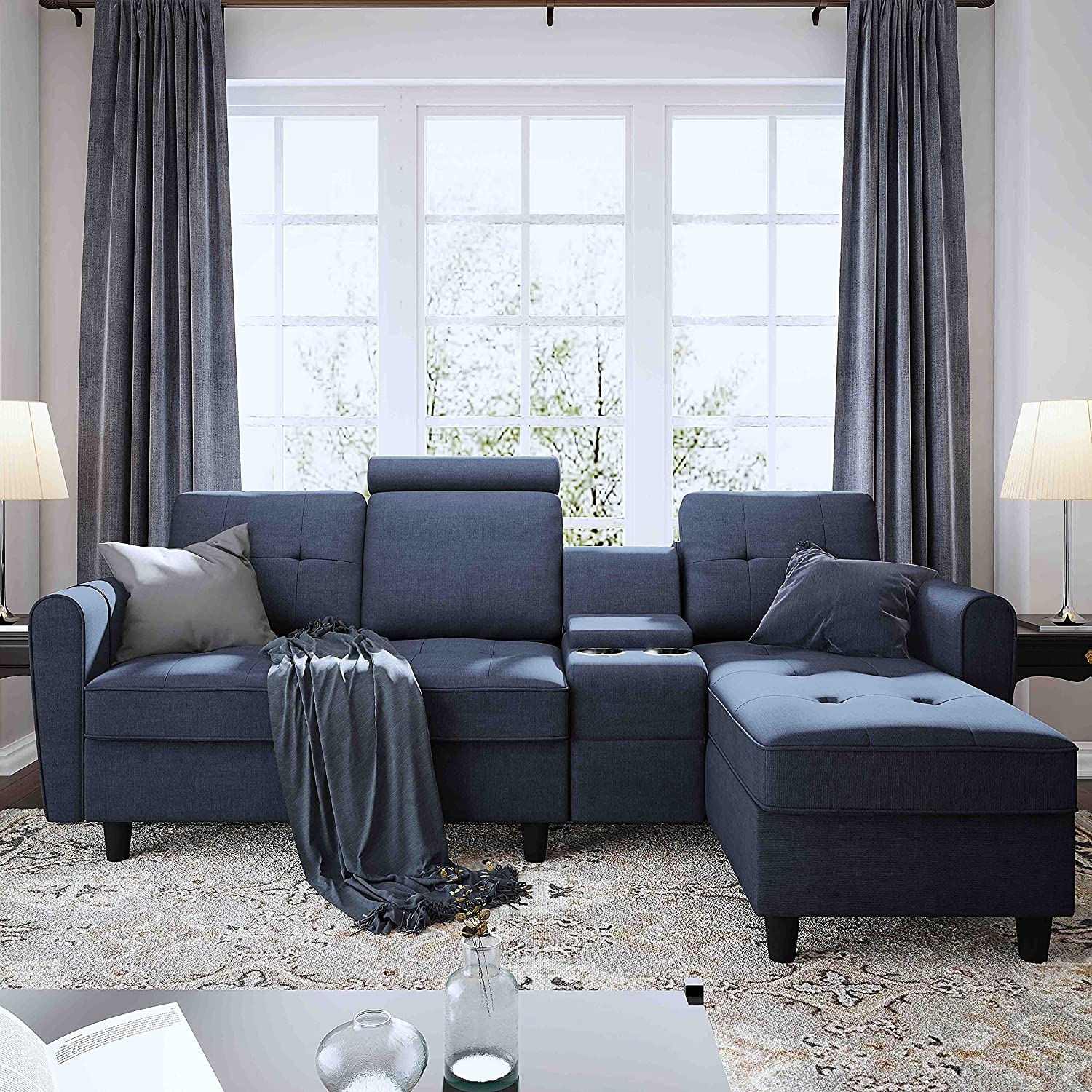 Signature Design By Ashley Pindall Denim Blue Sofa - Big Lots | Big lots  furniture, Blue living room decor, Blue sofas living room