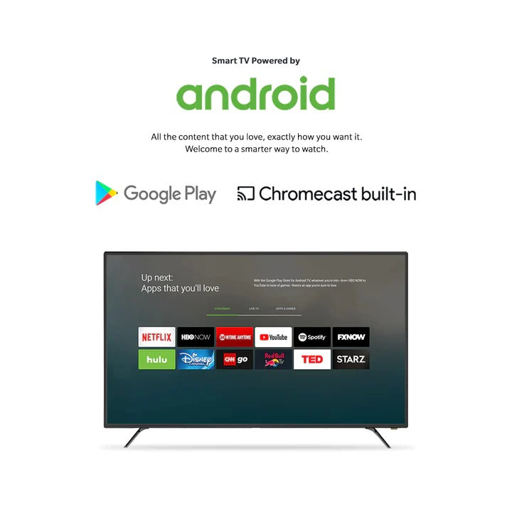 LED TV Power Guard 127 cm ( 50 Inch )Ultra HD (4K) LED Smart Android TV (PG 50 4K)
