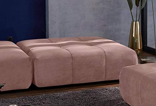 L Shape Sofa Lounger Leather Sofa Set (Maroon)
