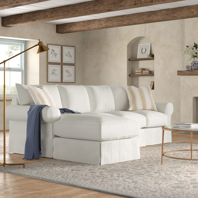 L Shape Sofa Set:- Munix Leatherette Sofa Set with Chaise