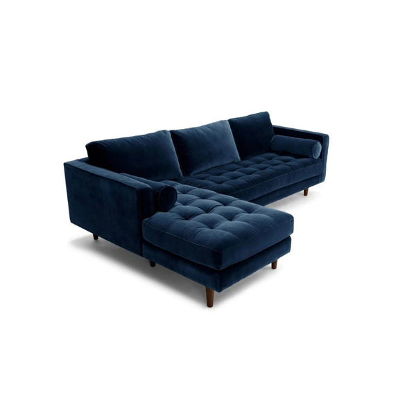 L Shape Sofa Set- Munix Sectional Fabric Sofa Set