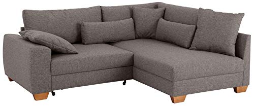 L Shape Sofa Set:- Florence Lounger Fabric Sofa Set