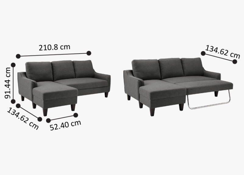 L Shape Sofa Set: Modern Sectional Sofa