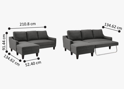 L Shape Sofa Set Modern Sectional Sofa