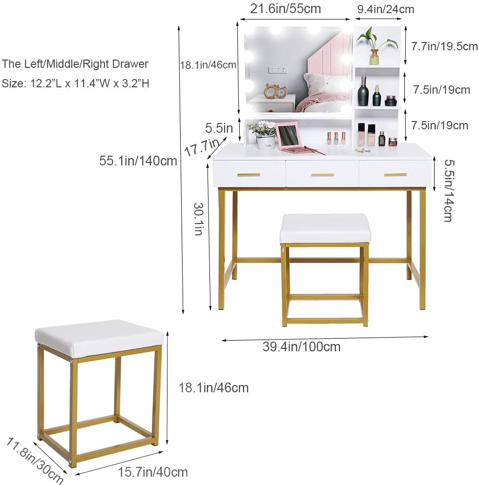 How to squeeze a dressing table into your small bedroom – Urbansize