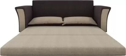 3 Seater Sofa:- Leo Fabric (Cream Brown)