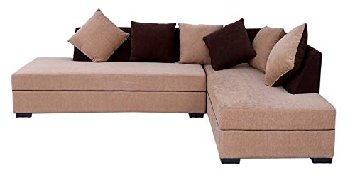 Lillyput Interio Sandals Light Grey Sectional Sofa Set