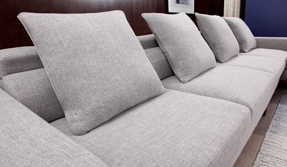 Lillyput Interio Volex Gray Extra Large Corner Sofa