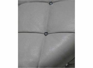 4 Seater Sofa Set:-  Rinny Lounge Leatherette Sofa Set (Grey)