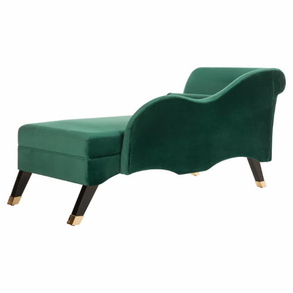 Lounge Chair: Leaon Jeg Upholstered Indoor Chaise
