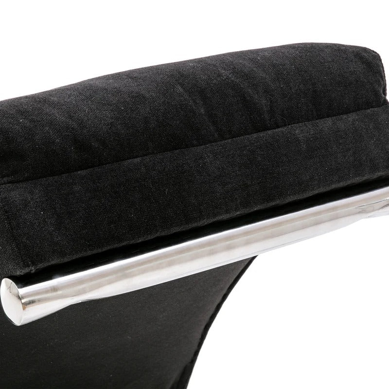 Lounge Chair: Wenom Armless Reclining Chaise Lounge