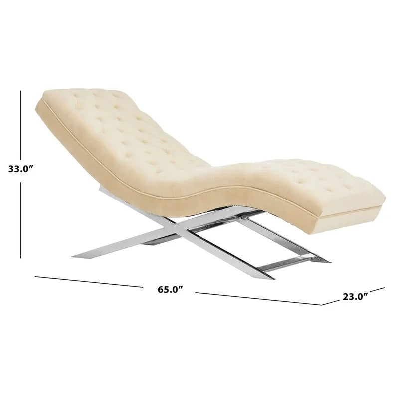 Lounge Chair: Zesta Chaise Lounge/ Headrest Pillow