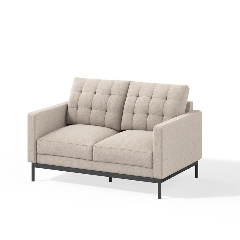 Loveseat: 53.5'' Square Arm Loveseat