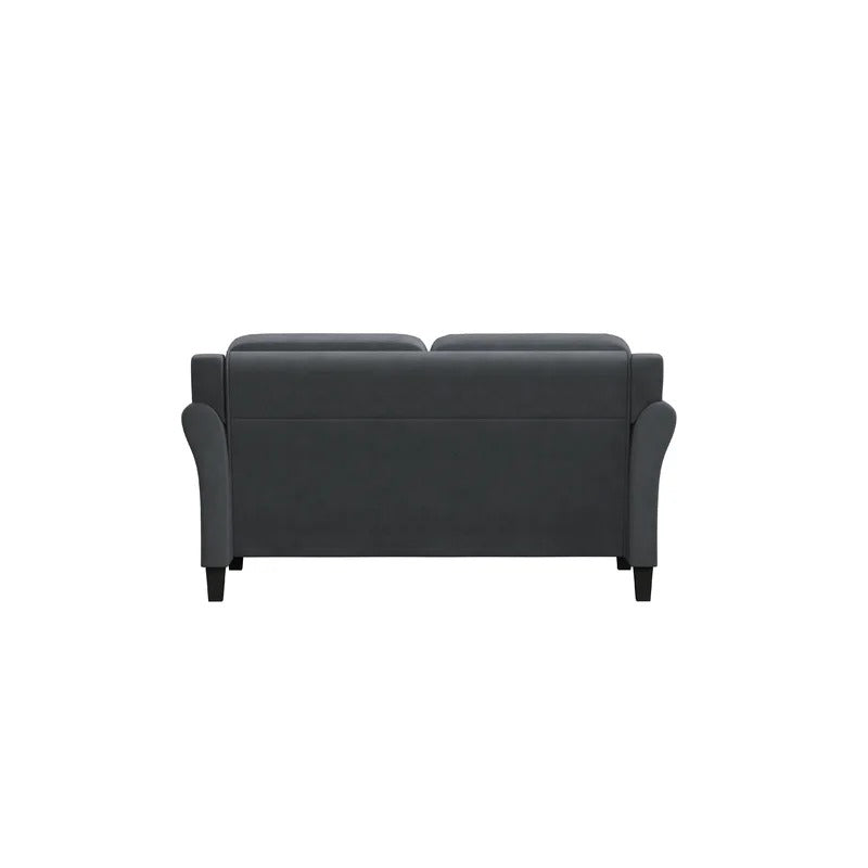 Loveseat: 57.9'' Round Arm Loveseat