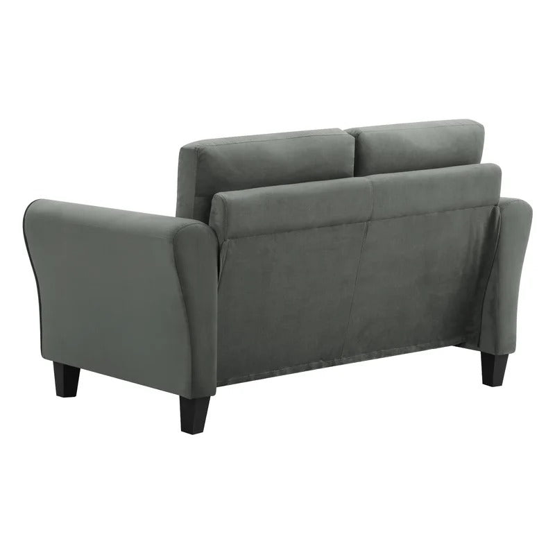 Loveseat:  58'' Flared Arm Loveseat