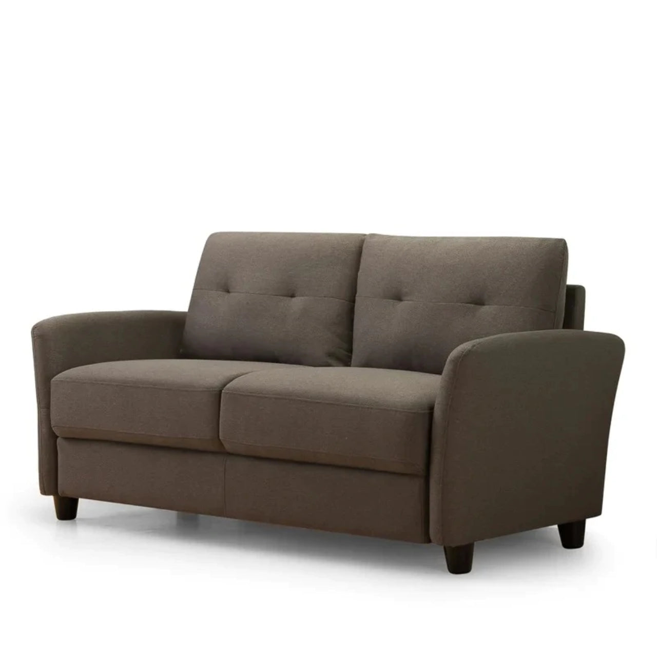 Loveseat 62.2'' Flared Arm Loveseat Sofa