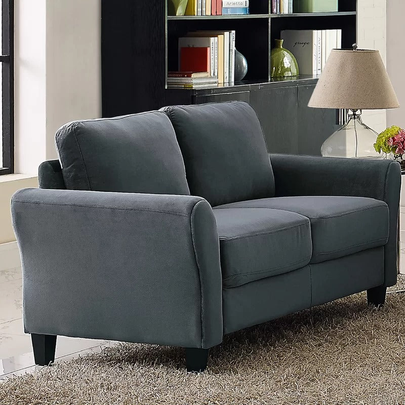 Loveset: 56.3'' Flared Arm Loveseat