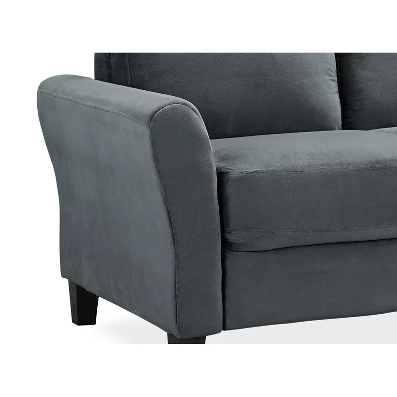 Loveset: 56.3'' Flared Arm Loveseat