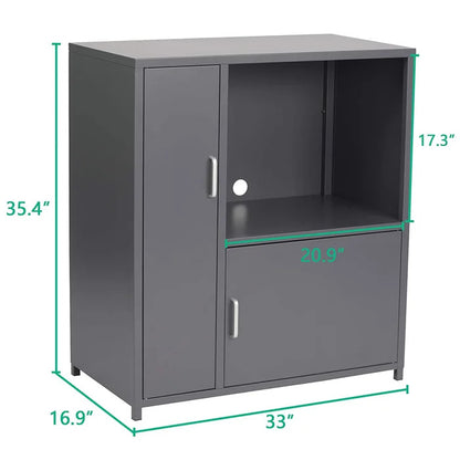 Microwave Stands: 35" Kitchen Cabinet & Hutch Cabinets