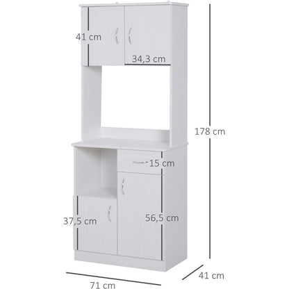 Microwave Stands Home Styles 69 Kitchen Pantry & Hutch cabinets