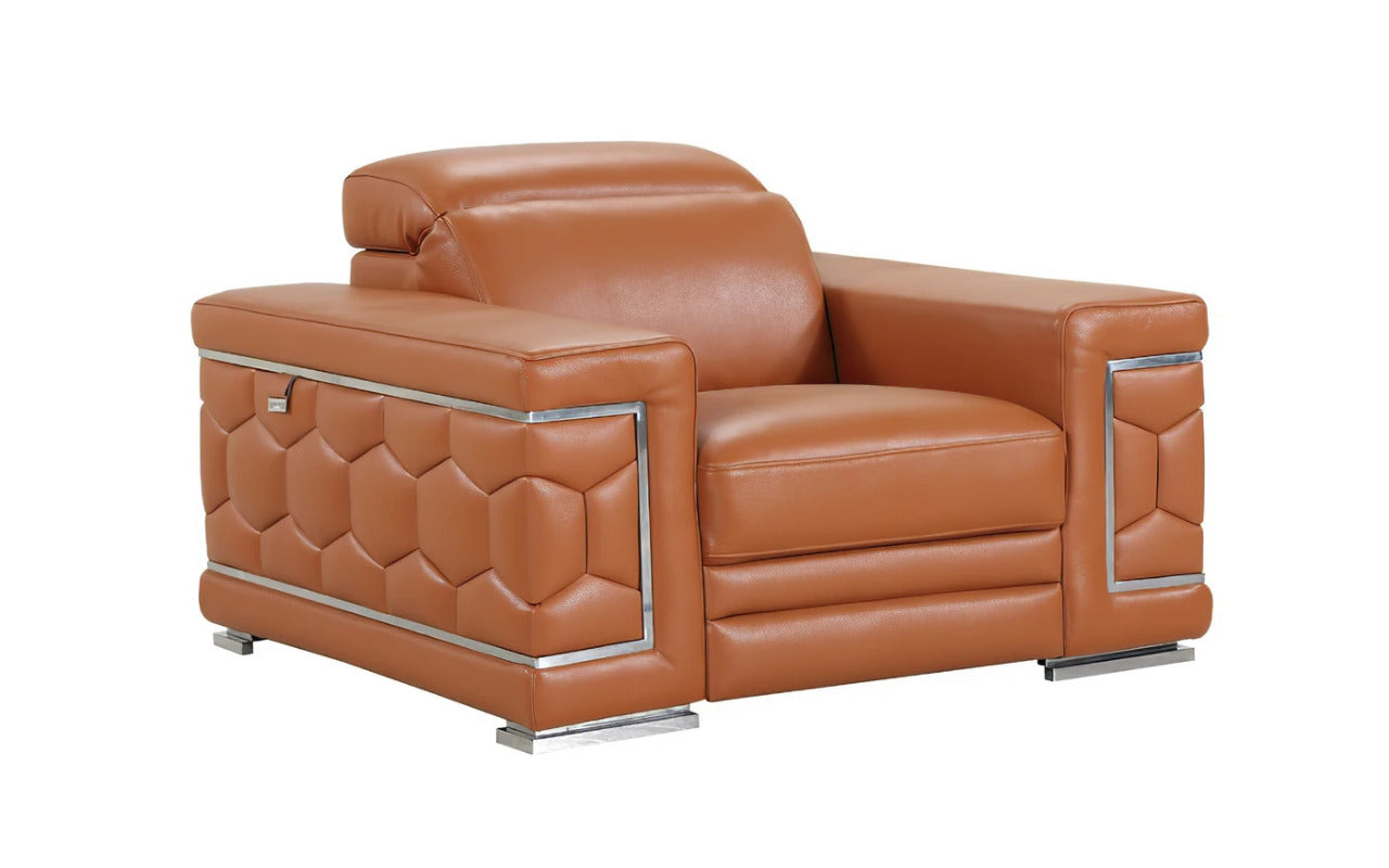 Modern Sofa Set: 5 Seater Leatherette Sofa Set