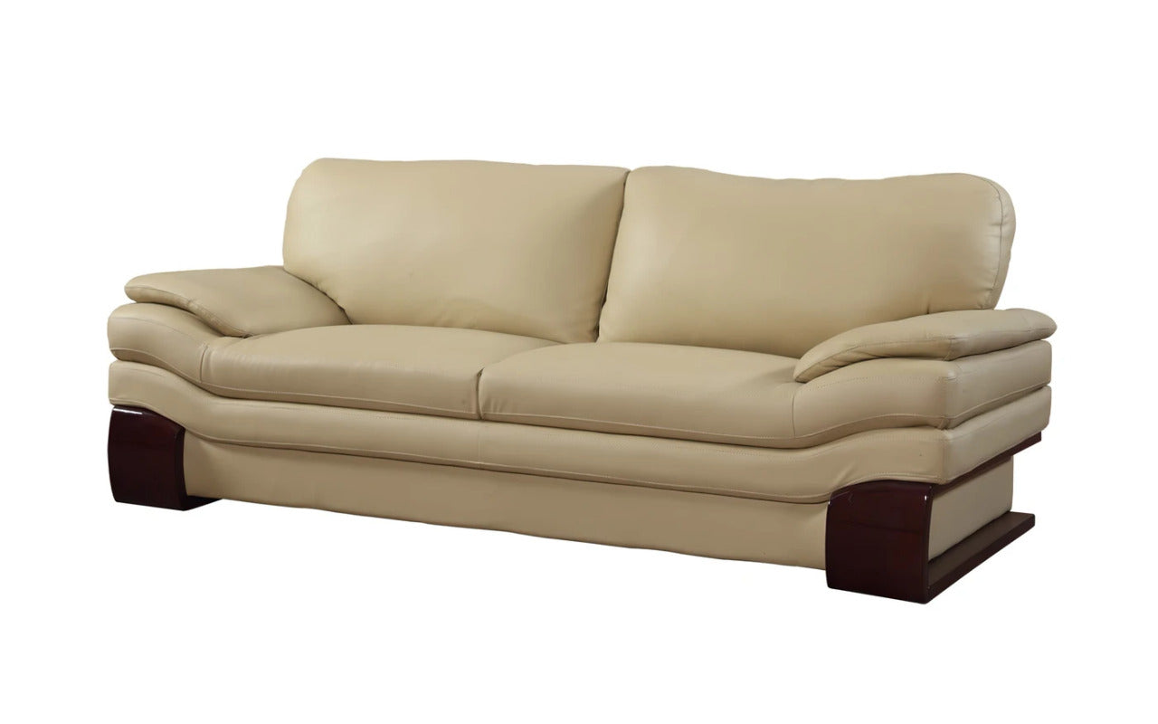 Modern Sofa Set: 5 Seater Leatherette Sofa Set