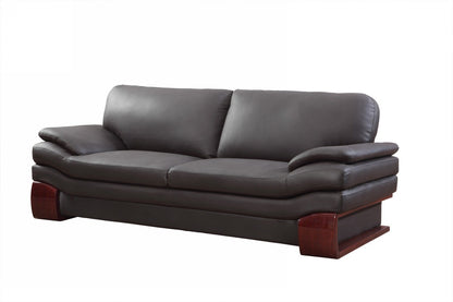 Modern Sofa Set: 5 Seater Leatherette Sofa Set