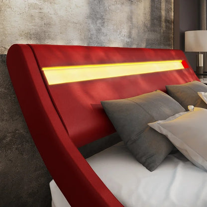 Modular Bed : Anaya Upholstered Platform Bed