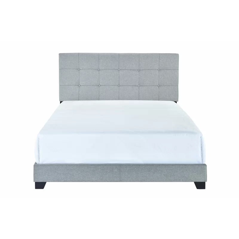 Modular Bed : Fiza Tufted Upholstered Standard Bed