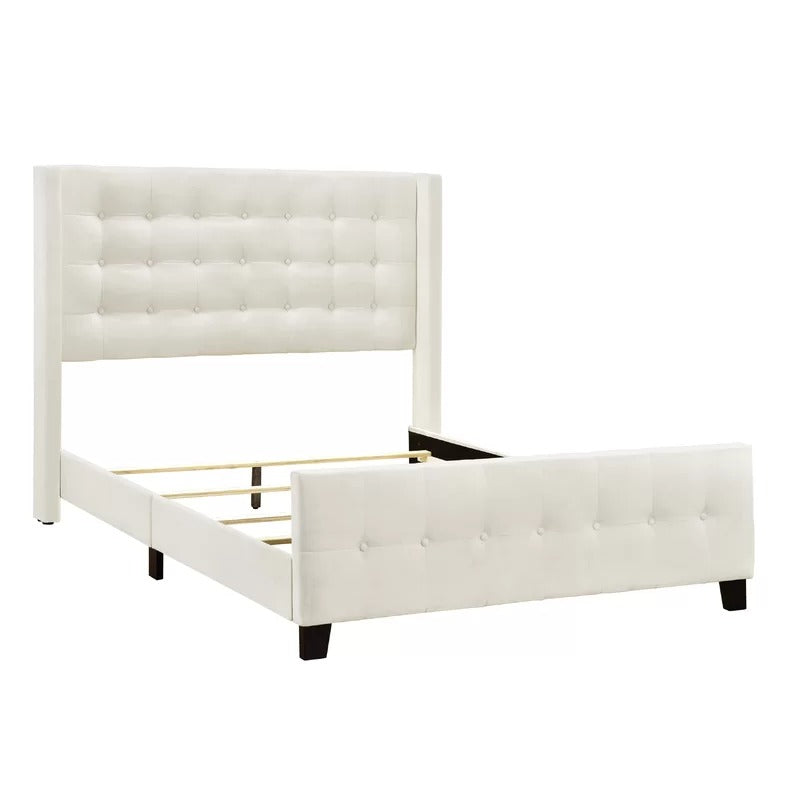 Modular Bed : King Tufted Upholstered Standard Bed