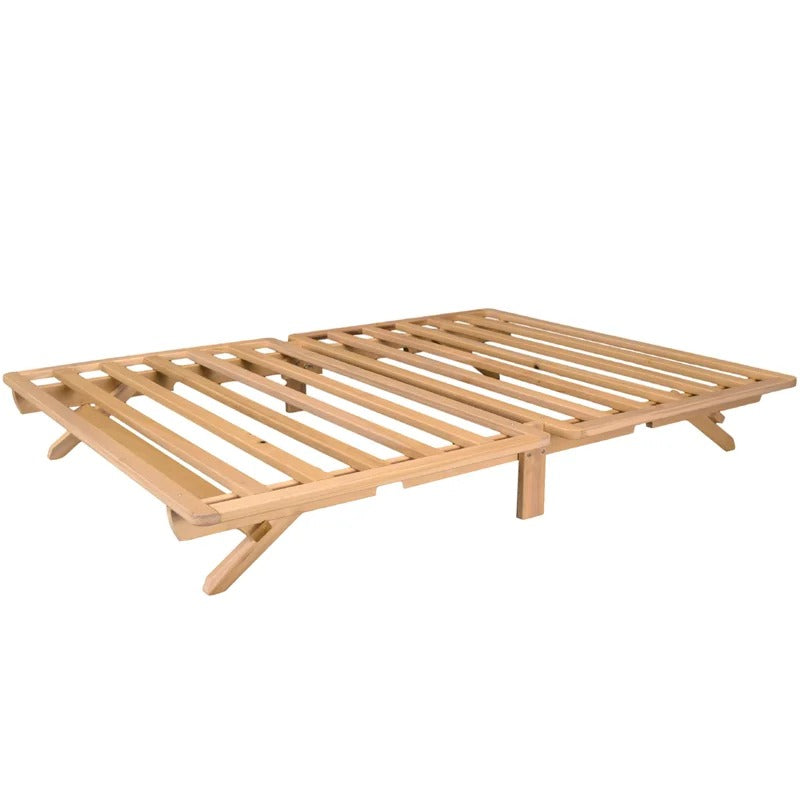 Modular Bed : Liza Solid Wood Platform Bed