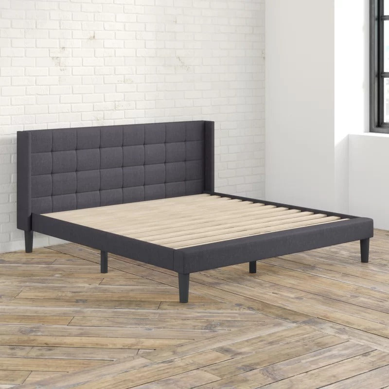 Modular Bed : Maria Upholstered Platform Bed