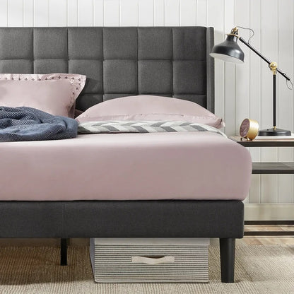 Modular Bed : Maria Upholstered Platform Bed