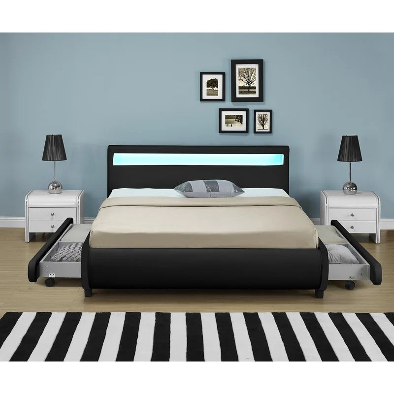 Modular Bed : Mona Storage Platform Bed