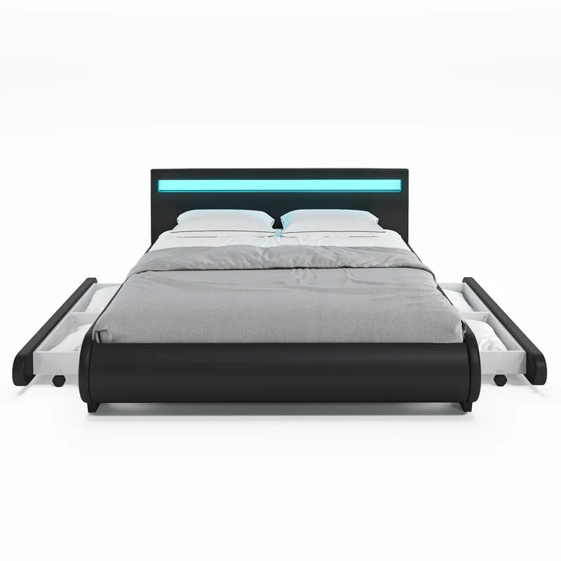 Modular Bed : Mona Storage Platform Bed