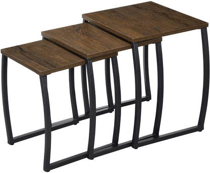 Nest Of Tables : Nesting Tables, Vintage Side Table Set of 3