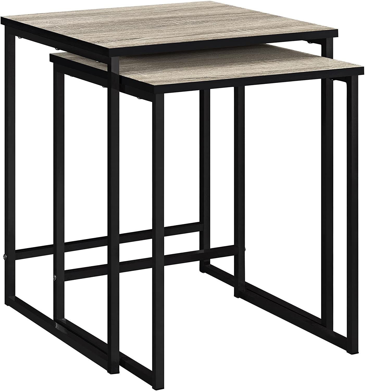 Nest Of Tables : Stewart Nesting Tables, Weathered Oak