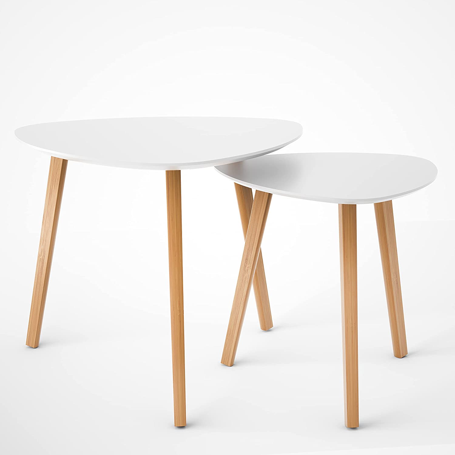Nest of Tables: Modern Minimalist Side Table for Living Room