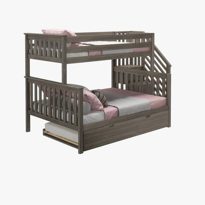 Bunk Bed: Solid Wood Standard Bunk Bed