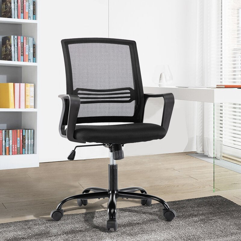 Office Chair : Curved mid-back Office Chair