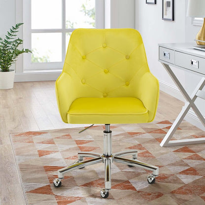 Office Chair : Modern Velvet Office Chair