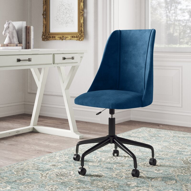 Office Chair : Modern Velvet Office Chair