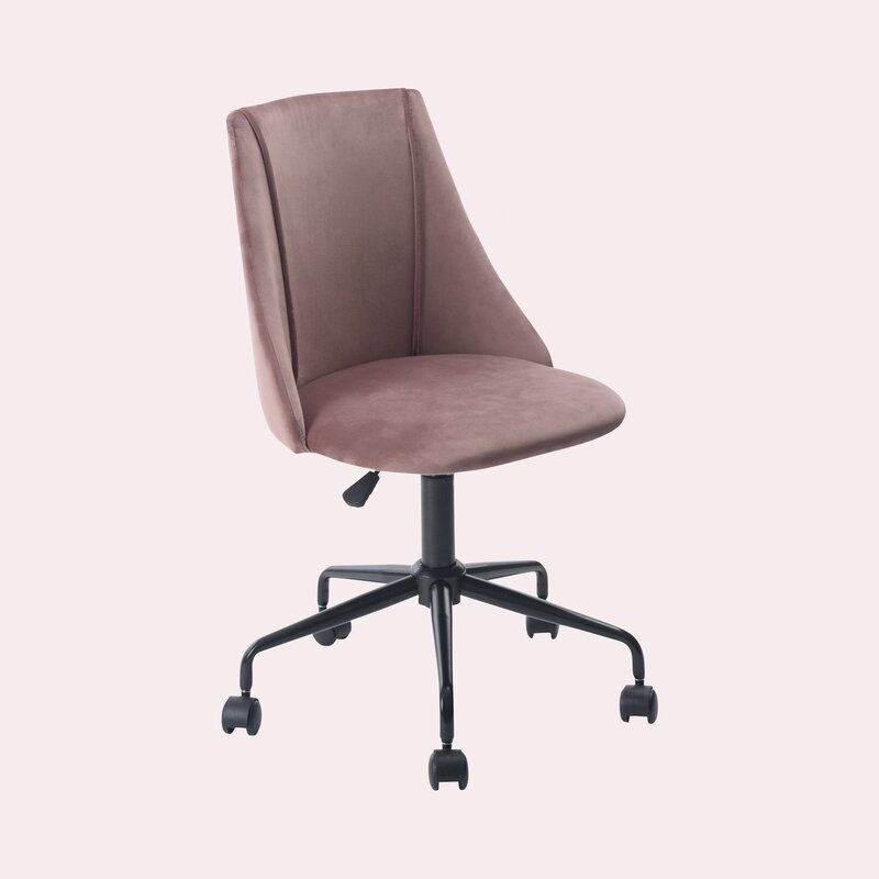 Office Chair : Modern Velvet Office Chair