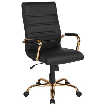 Office Chairs : High Back Chair with Wheels
